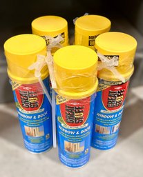 Brand New Great Stuff Insulating Foam Sealant - Lot Of 5