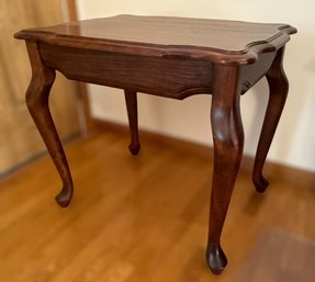 Vintage Wooden Side Table - Lot 1 Of 2