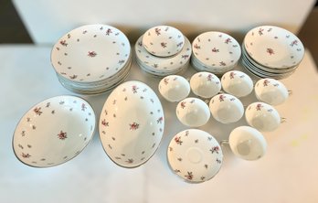 Floral Rosechintz China Set By Meito Japan