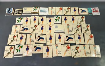 Great Set Of Matchbooks Including George Petty Pinup Girls