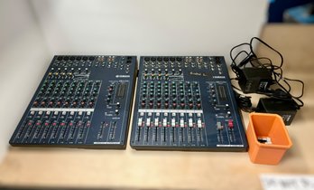 Yamaha MG124C Audio Mixing Consoles - Lot Of 2