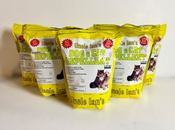 2.3 Lbs. Bags Of Uncle Ians Dog & Cat Repellent *4 Years Old* - Lot Of 6