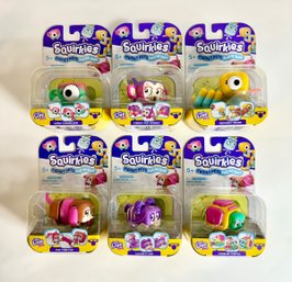 Joyful Collection Of 6 Squirkies Fidget Pets W/ Monkey, Chameleon, Turtle, Pup, Cat, & Snake- 2 Of 2