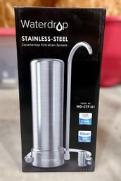 Water Drop Stainless Steel Countertop Filtration System