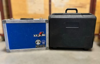 Blue Hard Anvil Case And Plastic Carrying Case