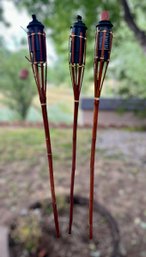 Tiki Torches - Set Of 3