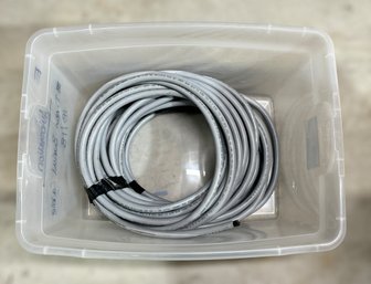 Direct Burial Cable W/ Plastic Container