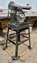 Craftsman Radial Saw W/ Central Machinery Universal Tool Stand