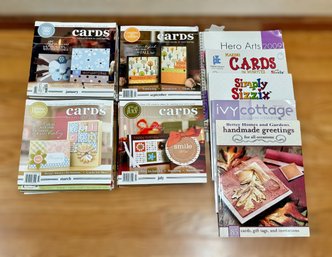 Great Collection Of Card Making Magazines