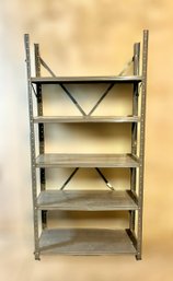 Grey 5-tiered Light-weight Metal Storage Shelving Unit