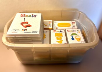 Huge Collection Of Sizzix Die Cutters And Replacement Pads - Lot 1