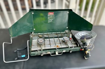 Coleman Propane Campstove And Propane Heater