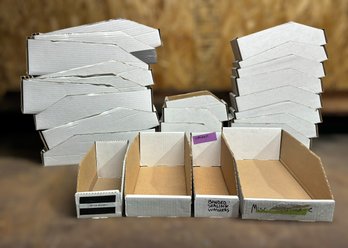 White Cardboard Organizers