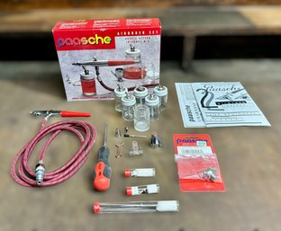 Paasche Airbrush Set W/ Additional Accessories