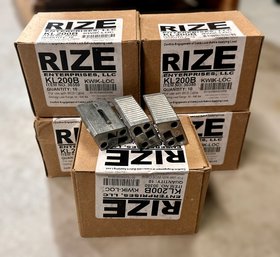 Rize KL200B Kwik Loc Self-Locking Cable Joiner 5 Boxes