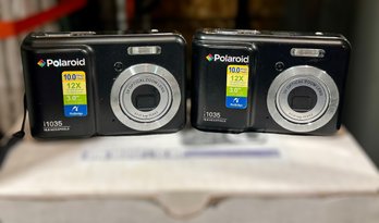 Polaroid CIA 1035F Digitsl Cameras - Set Of 2