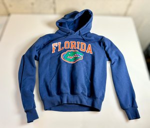 Florida Gators Small Mens Blue Drawstring Hoodie