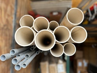 Great And White Pvc Pipes