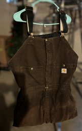 Full Length Carhartt Overalls Size 14X32