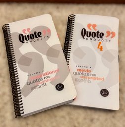 Inspirational Quote Books - Set Of 2