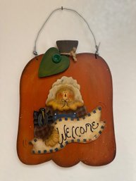 Cute Hand Made Welcome Wall Decor