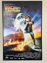 Framed Back To The Future Poster