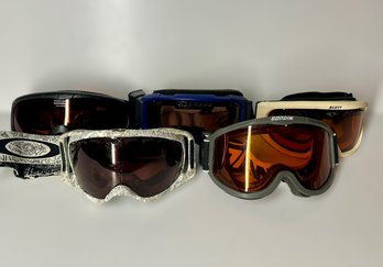 Oakley, Scott, Live X & More Goggles - Lot Of 5