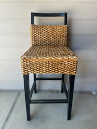 Counter Height Wicker Chair