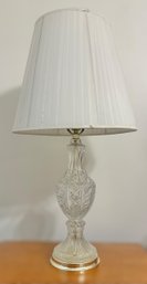 Outstanding Cut Glass Lamp - Lot 1 Of 2