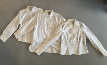 Charming Collection Of Womans Dress Blouses , Featuring  Cold Water Creek