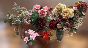 Gorgeous Collection Of Floral Arrangements In Beautiful Vases