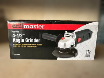 Drill Master 120 Volt 4 1/2' Angle Grinder