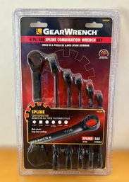 Gear Wrench Spline Combination Wrench Kit