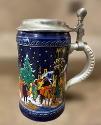 Limited Edition 1979 Second Annual Christmas Beer Stein