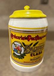 Vintage Pacifico Clara Beer Stein