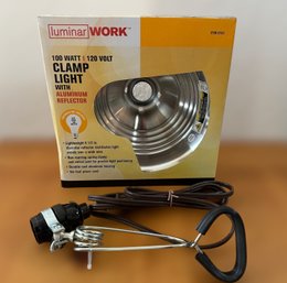 Luminar Work 100 W Clamp Light With Aluminum Reflector