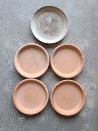 Terra Cotta Pottery Saucers For Garden Pots