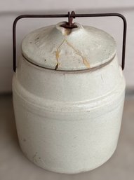 Vintage Farmhouse Canning Jar With Lid