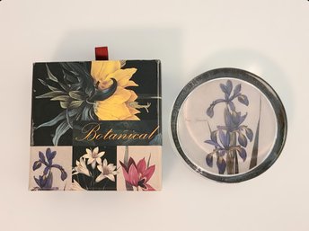 Iris Spuria Flower Botanical Paperweight