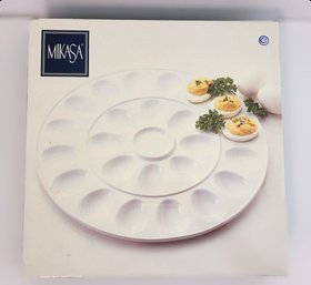 Tuscan White Mikasa Egg Tray