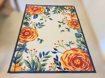 Beautiful Aloha Floral Area Rug