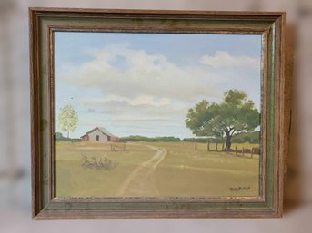 Original Bechy Randolph Serene Countryside Painting