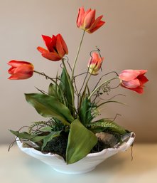 Gorgeous Faux Tulip Arrangement