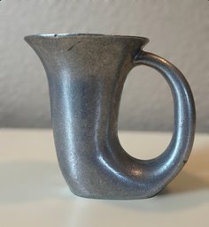 Vintage Lyman Pewter Beer Horn Mug