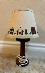 Unique Custom Painted Table Lamp