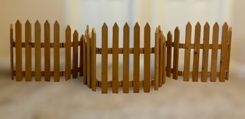 Decorative Folding Garden Fence - Lot Of 3