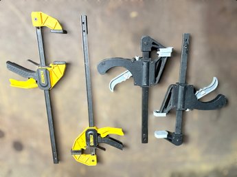 Dewalt Large Bar Trigger Clamps And Ratchet Bar Clamps