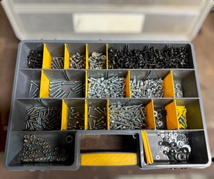 Huge Assortment Of Screws, Washers, Nuts And Bolts