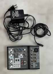 Behringer XENYX 502 Premium 5 Input 2-bus Mixer With Mic Pre Amp