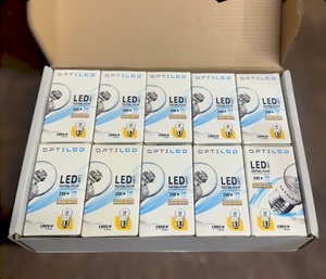 Large Collection Of Optiled Warm White 2W Light Bulbs - Lot Of 10